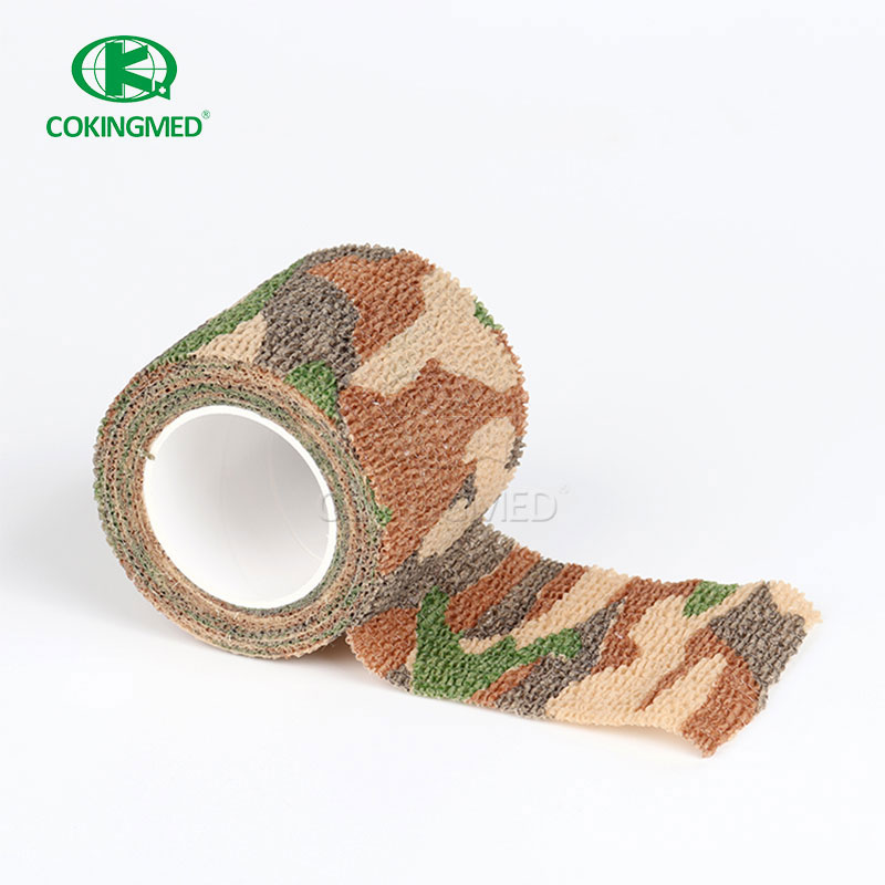 Camouflage Self Adhesive Elastic Bandage